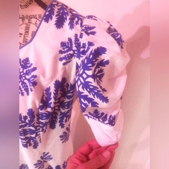 Vintage T & L Muumuu Factory Hawaiian tiki tropical dress. Size 10 - Picture 4 of 7